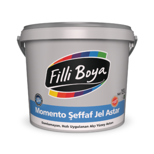 Filli Boya Momento Şeffaf Jel Astar Saten Alçı Astarı 7,5 Lt