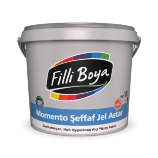 Filli Boya Momento Şeffaf Jel Astar Saten Alçı Astarı 15 Lt