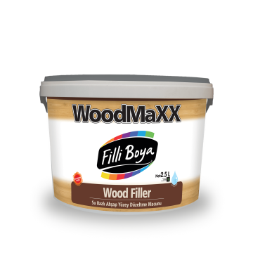 Filli Boya Woodmaxx Wood Filler Ahşap Macunu 0,75 Lt