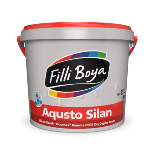 Filli Boya Aqusto Silan Silikonlu Dış Cephe Boyası 15 Lt