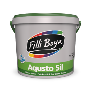 Filli Boya Aqusto Sil Silikonlu Dış Cephe Boyası 15 Lt