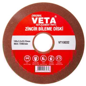 Veta VT10032 Zincir Bileme Diski 100X22X3.2Mm