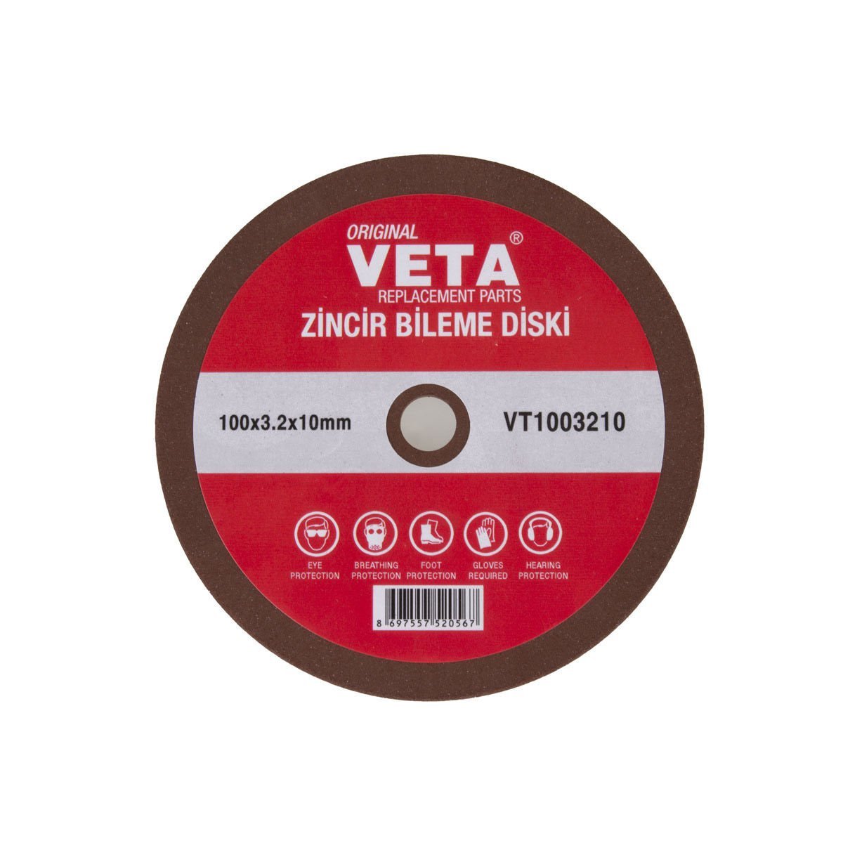 Veta VT1003210 Zincir Bileme Diski 100X10X3.2Mm