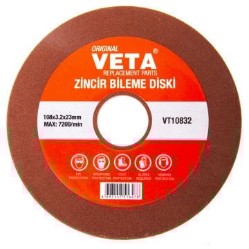 Veta VT10832 Zincir Bileme Diski 108X23X3.2Mm