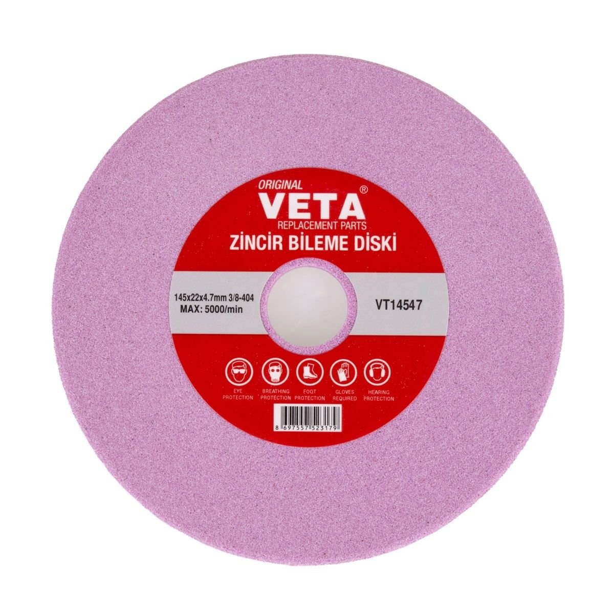 Veta VT14547 Zincir Bileme Diski 145X22X4.7Mm 3/8-404