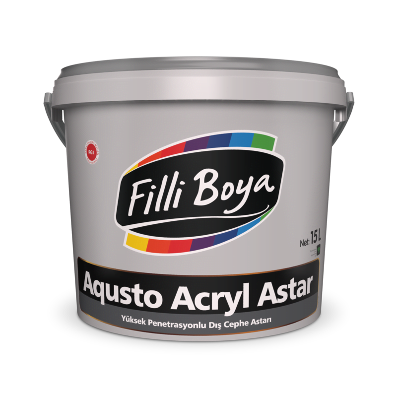 Filli Boya Aqusto Acrly Yüksek Penetrasyonlu Dış Cephe Astarı 2,5 Lt