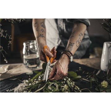 Fiskars 1001539 S90 Evrensel Çiçek ve Bitki Makası 21cm