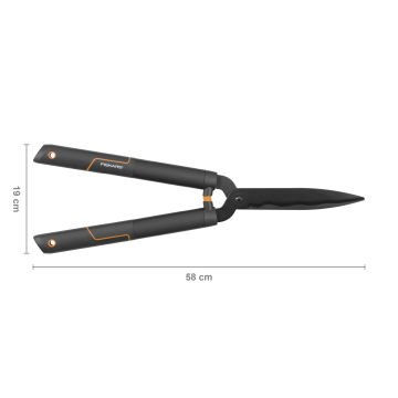 Fiskars 1001433 HS22 SingleStep Çit Kesme Makası Dalgalı Ağız