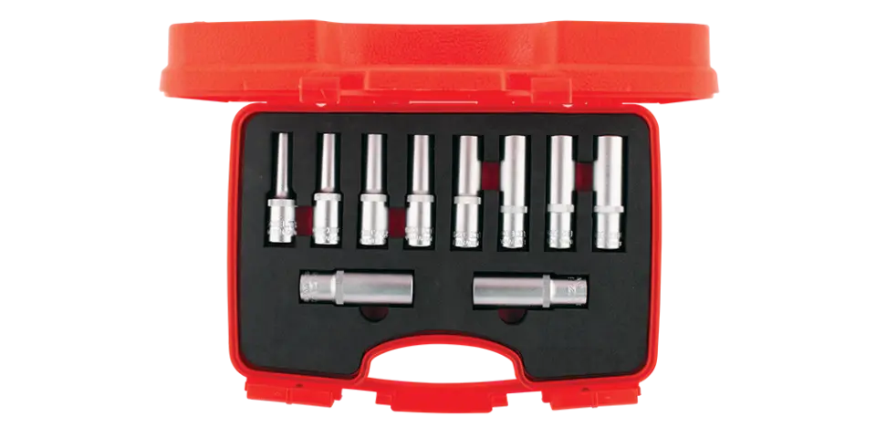 İzeltaş  1/2'' Altı Köşe Derin Lokma Takımı 10 Parça (1108006010)