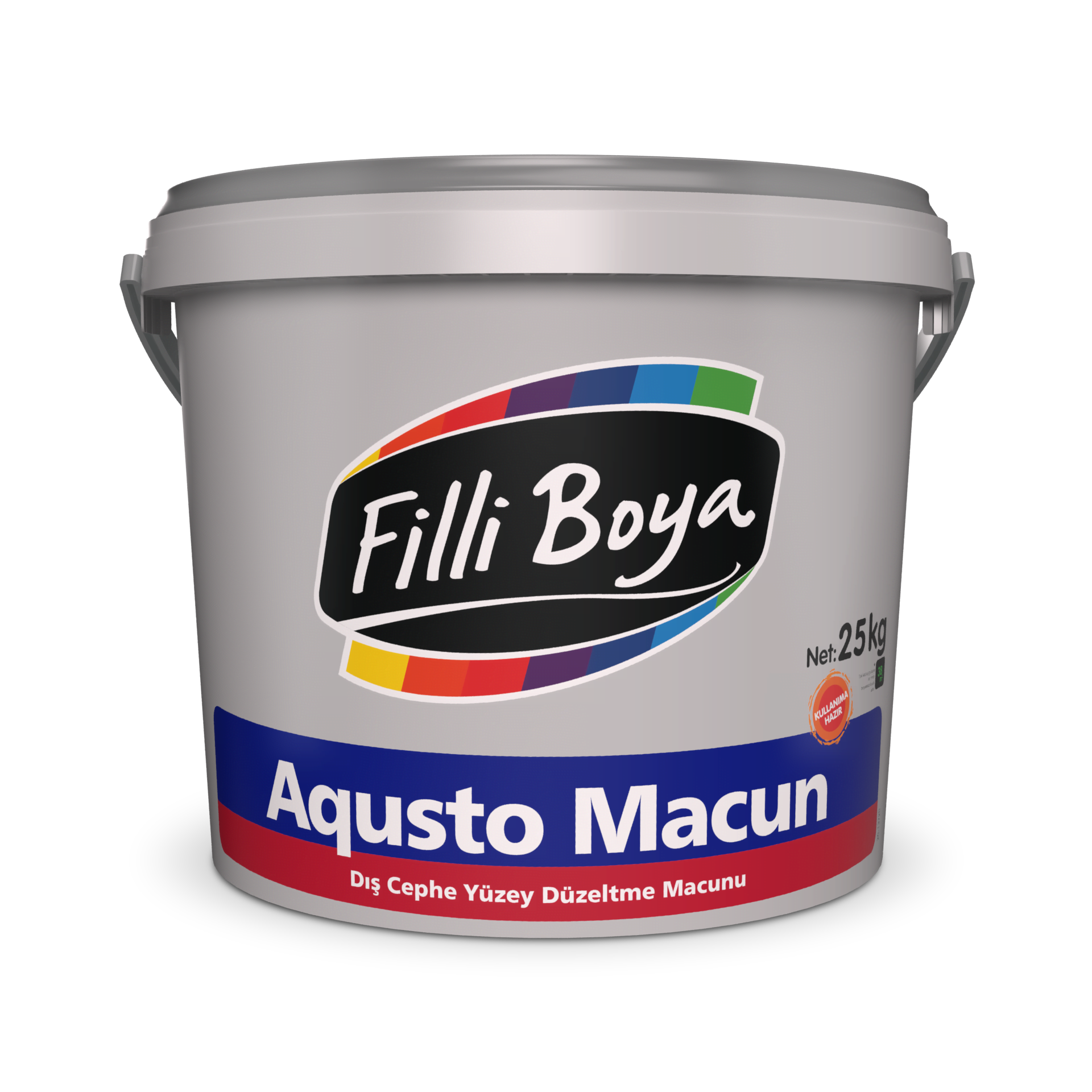 Filli Boya Aqusto Macun Dış Cephe Yüzey Düzeltme Macunu 4 Kg