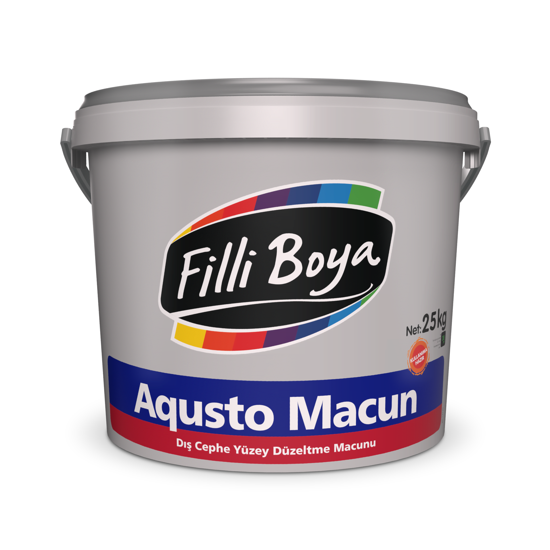 Filli Boya Aqusto Macun Dış Cephe Yüzey Düzeltme Macunu 25 Kg