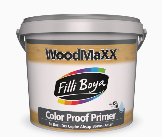 Filli Boya Woodmaxx Color Proof Primer Su Bazlı Dış Cephe Ahşap Boya Astarı 2,5 Lt