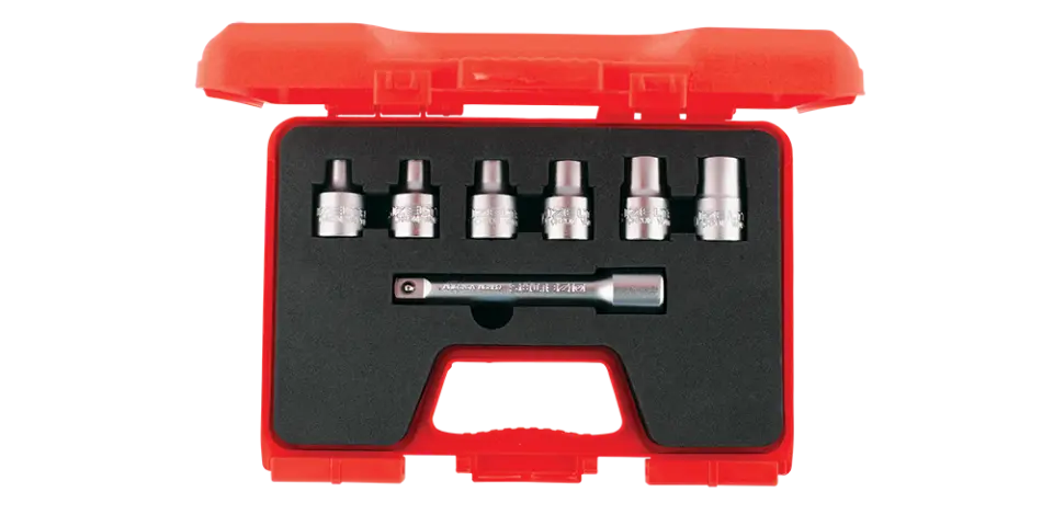İzeltaş  1/2'' Star (Torx) Lokma Anahtar Takımı 7 Parça (1113006007)