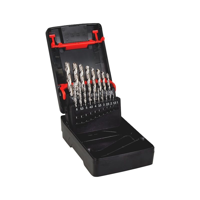 Würth HSCO Helezon Metal Matkap Ucu Seti DIN 338 D1-10 19 Parça
