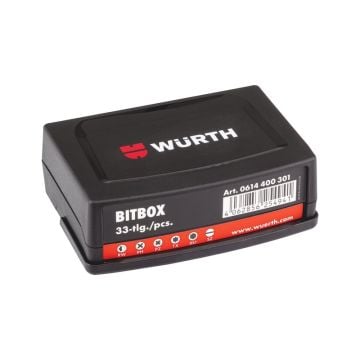 Würth Bits Uç Seti RW/PH/PZ/TX/HEX/SD 33 Parça
