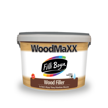 Filli Boya Woodmaxx Wood Filler Ahşap Macunu 2,5 Lt