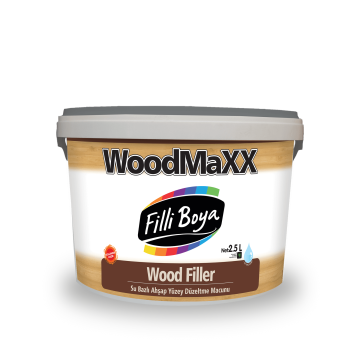 Filli Boya Woodmaxx Wood Filler Ahşap Macunu 2,5 Lt