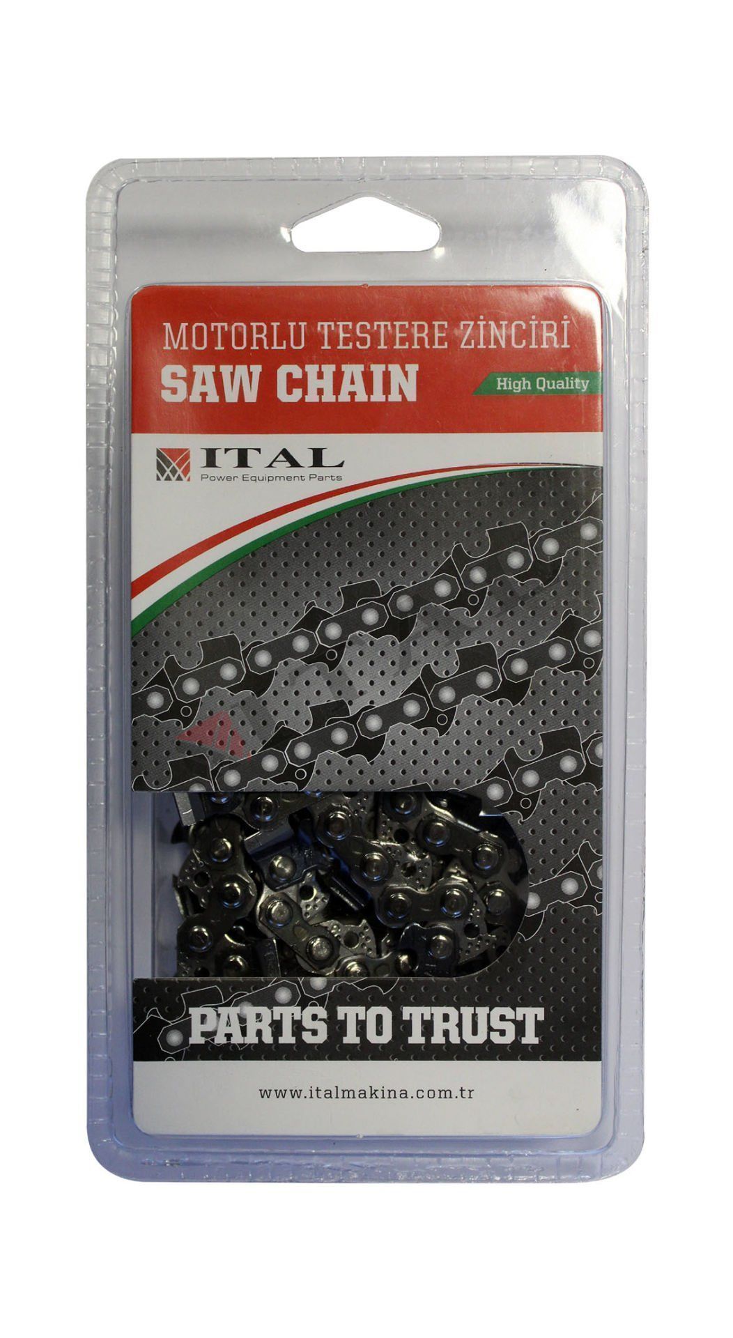 İtal Motorlu Testere Zinciri 3/8 - 34 Diş 1.5mm Köşeli