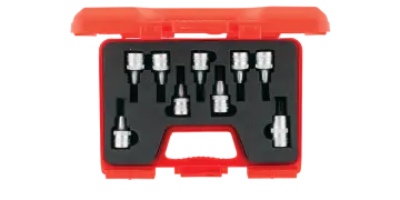 İzeltaş  1/2'' Lokmalı Tork Uç Takımı (60Mm - 9 Parça) (1113006009)