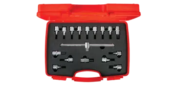 İzeltaş  1/2'' Lokmalı Allen Uç Ve Star (Tork) Uç Takımı 17 Parça (1113006017)