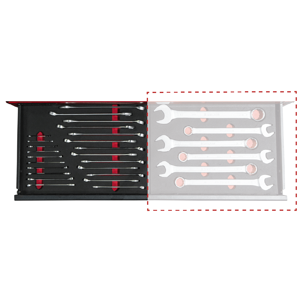 İzeltaş  Grand Master Takım Dolabı 1.Çekmece Sol 23 Parça (13000005590)