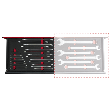 İzeltaş  Grand Master Takım Dolabı 1.Çekmece Sol 23 Parça (13000005590)