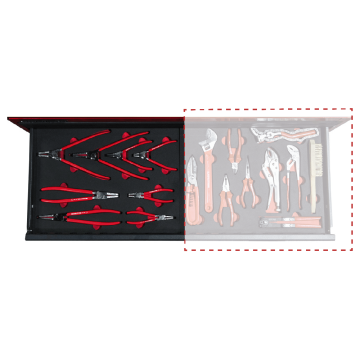 İzeltaş  Grand Master Takım Dolabı 3.Çekmece Sol 8 Parça (13000005594)