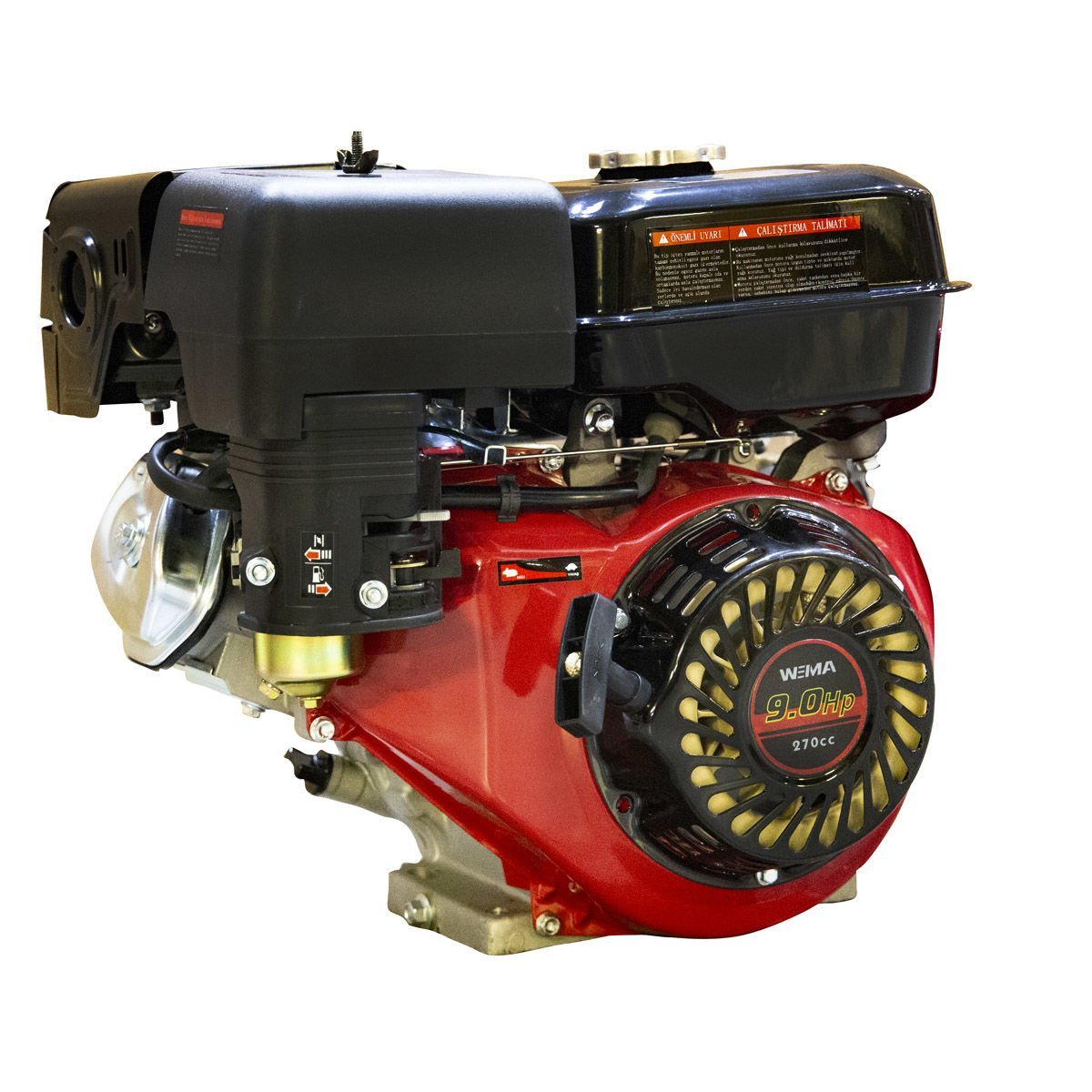 Weima WM177F-Q Benzinli Motor 9Hp Kamalı Tip İpli