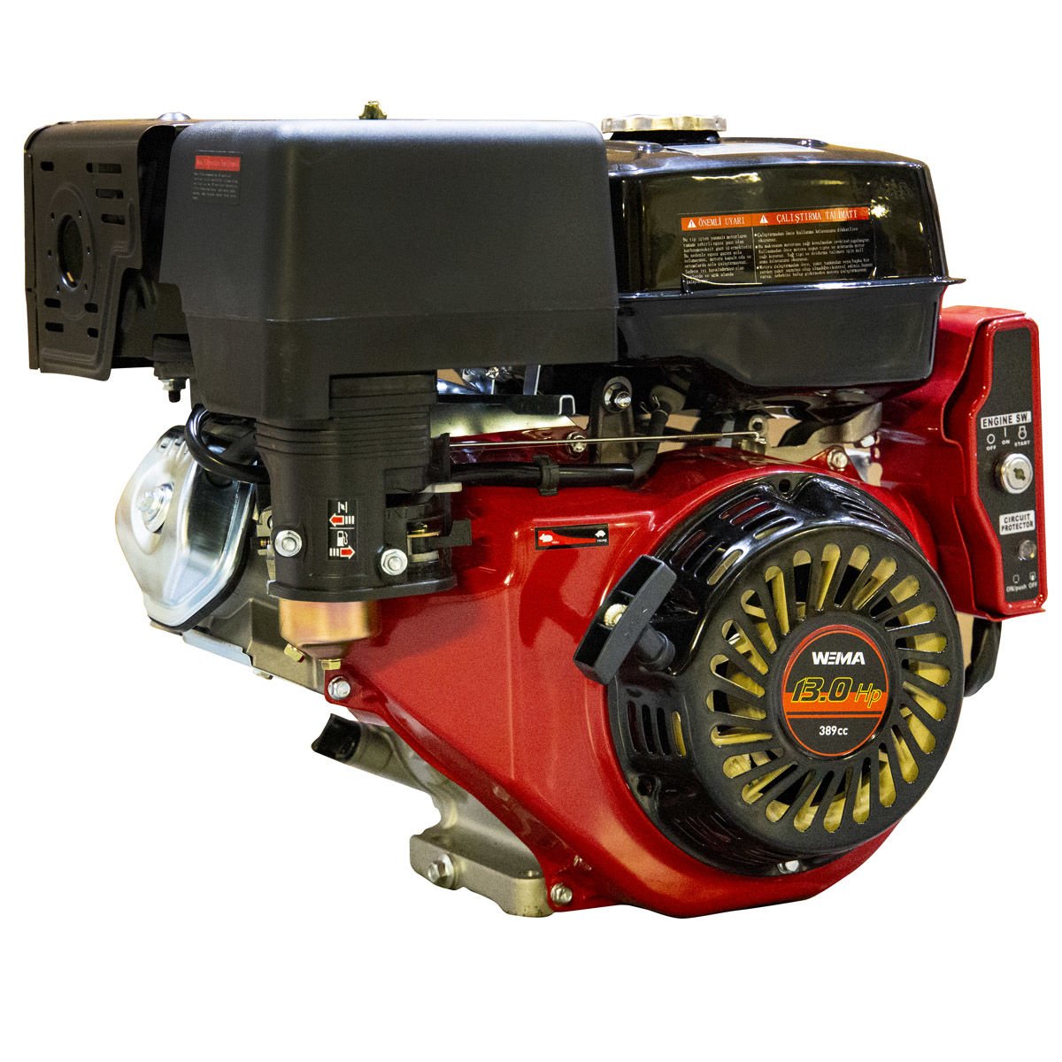 Weima WM188FE-Q Benzinli Motor 13Hp Kamalı Tip Marşlı