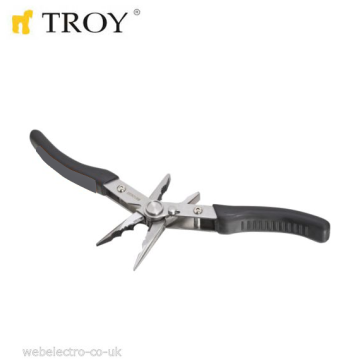 TROY 21090 Çift Başlıklı Pense+Kargaburun