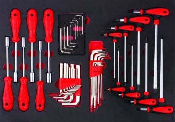 İzeltaş  Premium Serisi Dolap 4. Çekmece İçi 43 Parça (8245004043)