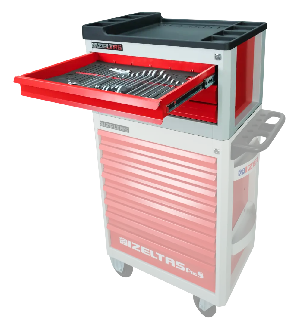 İzeltaş  Pro Seri 3 Çekmeceli Dolap Üstü Dolap (13000005279)