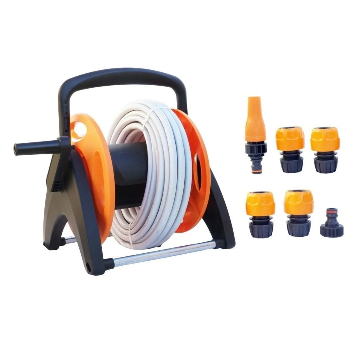 Gf 8000-5817 Hortumlu Makara 1/2'' 20M Tabancalı Set