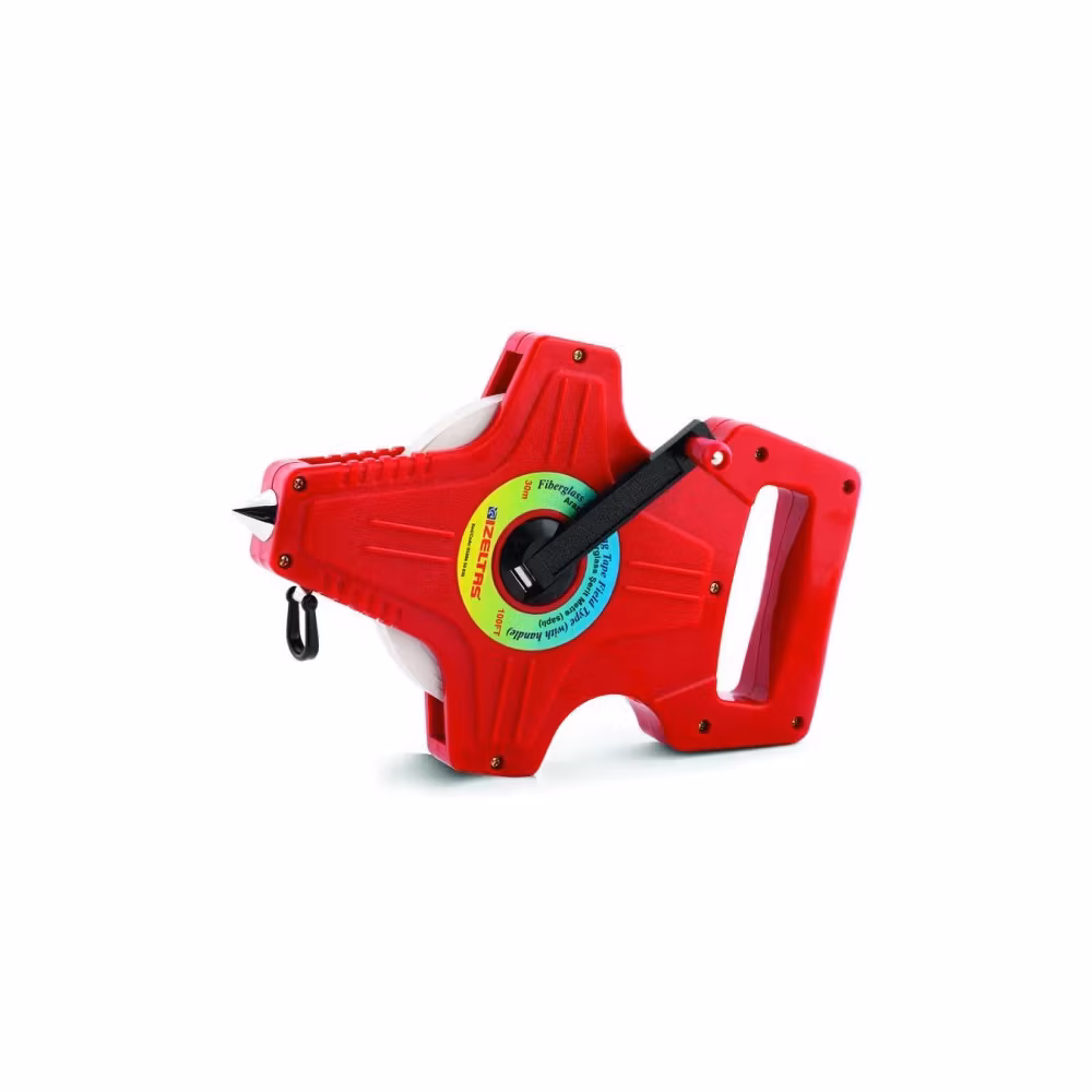 İzeltaş  Arazi Tipi Fiberglas Şerit Metre Saplı 50 M (0588650050)