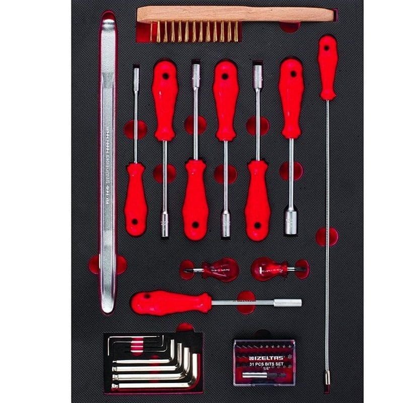 İzeltaş  Pro Dolap 3. Çekmece İçi 51 Parça (8241003051)