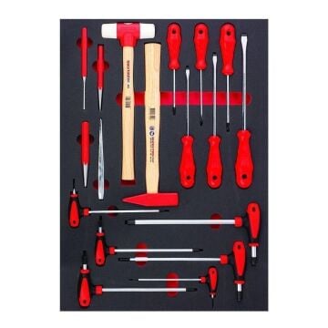 İzeltaş  Pro Dolap 6. Çekmece İçi 18 Parça (8241006018)