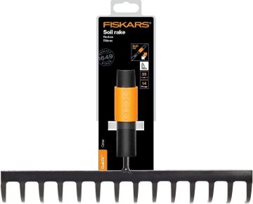 Fiskars 1000653 QuikFit Toprak Tırmığı 14 Diş