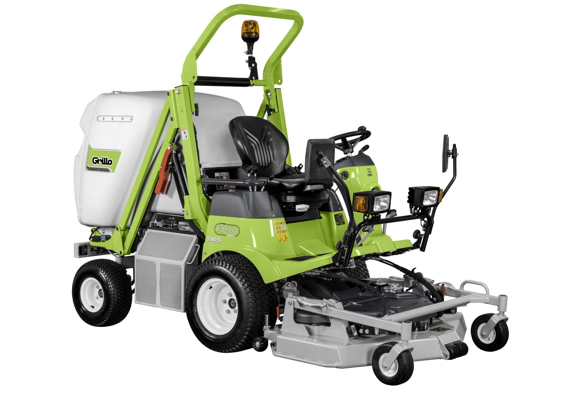 Grillo FD900 4WD Oturaklı Benzinli Çim Biçme Traktörü