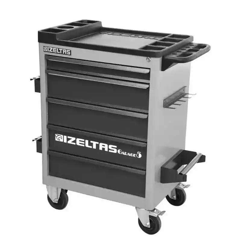 İzeltaş  Garaj Serisi Takım Dolabı 7 Çekmeceli  Gri Gövde - Gri Çekmece (8242323007)