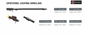 İnfaco P8T120 Teleskopik Uzatma Borusu (F3015 Uyumlu)
