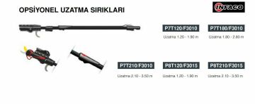 İnfaco P8T210 Teleskopik Uzatma Borusu (F3015 Uyumlu)