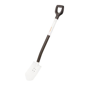 Fiskars 1019605 Beyaz Sivri Uçlu Hafif Bahçe Küreği