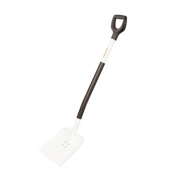Fiskars 1019602 Beyaz Geniş Ağız Hafif Bahçe Küreği