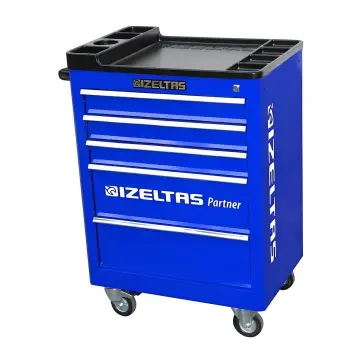 İzeltaş  Partner Serisi Takım Dolabı 5 Çekmeceli Mavi (8235325005)