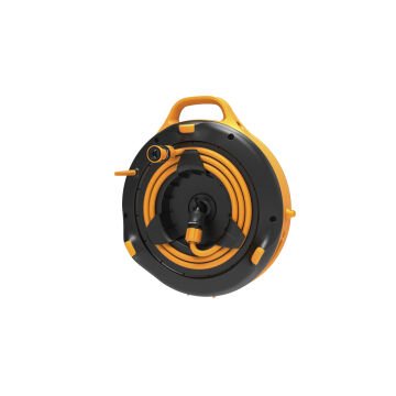 Fiskars 1020436 Siyah Hortum Makara Seti S 3/8”(9mm) 15m