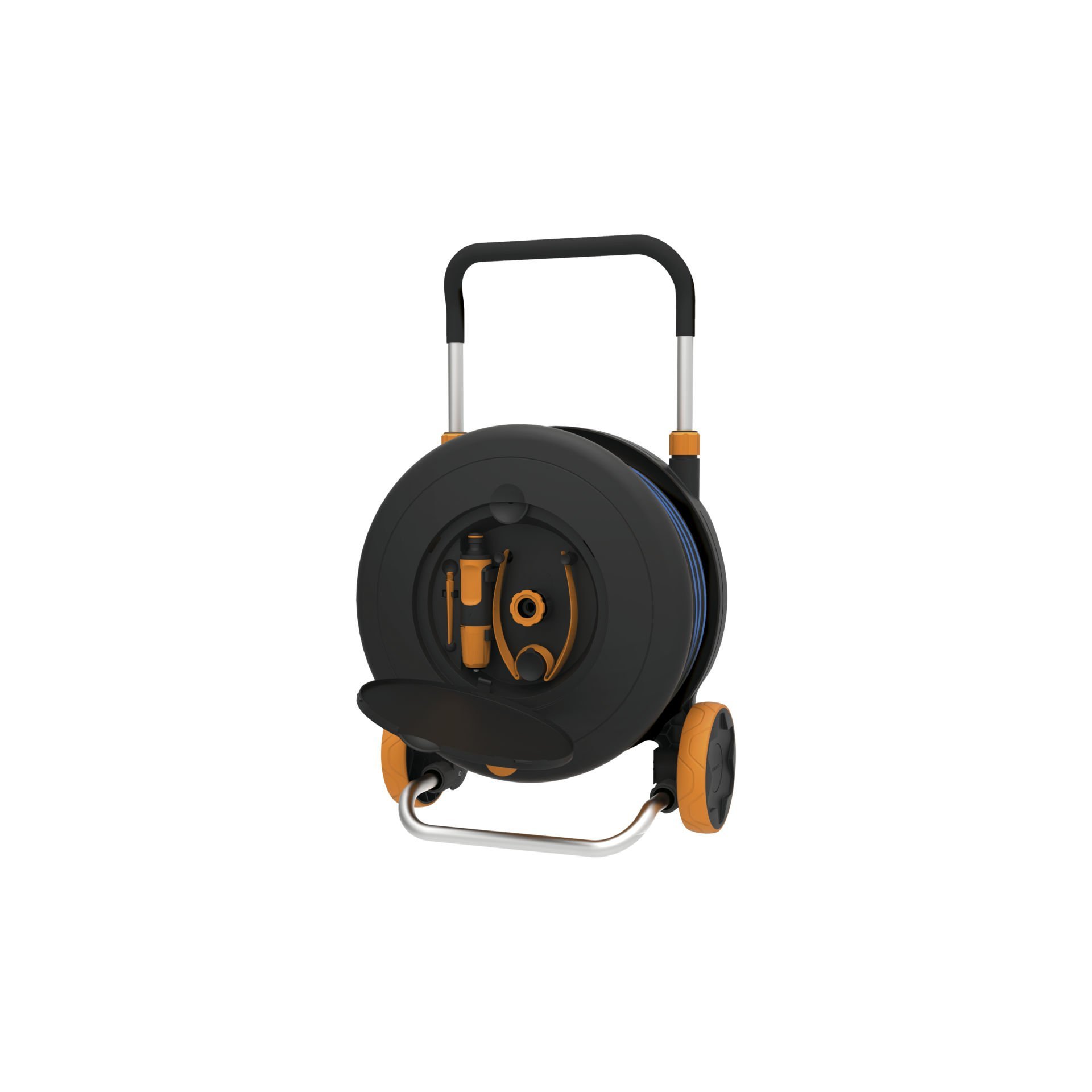 Fiskars 1023644 Hortum Arabası Seti L 1/2”(13mm) 30m