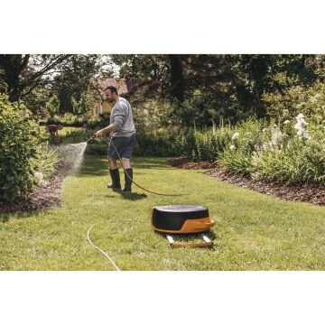 Fiskars 1025933 Tekerlekli Otomatik Hortum Makarası XL 1/2”(13mm) 20m+7m