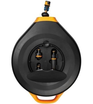 Fiskars 1025932 Otomatik Hortum Makarası XL 1/2''(13mm) - 20m+5m