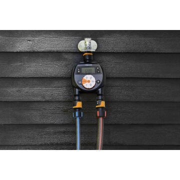 Fiskars 1054792 Sulama Saati Çift Çıkışlı