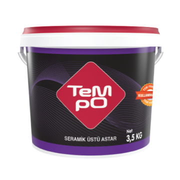 Tempo Seramik Üstü Astar 3,5 Kg